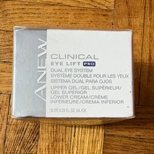 Avon Anew Clinical Eye Lift Pro Dual Eye System - Silver and White